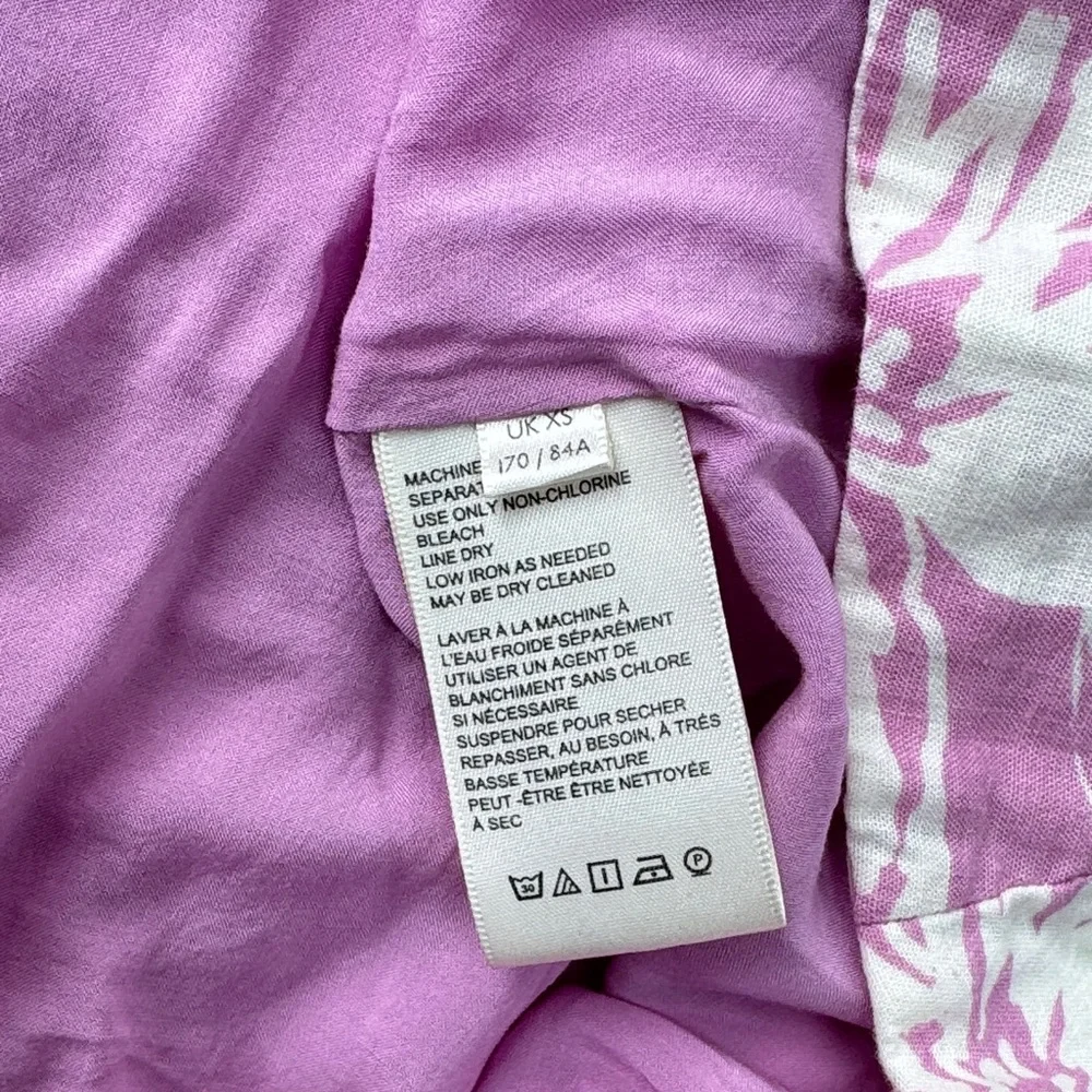 NWT Free People The Perfect Sundress Size XS Pink White Floral Linen Maxi Dress - Picture 6 of 8